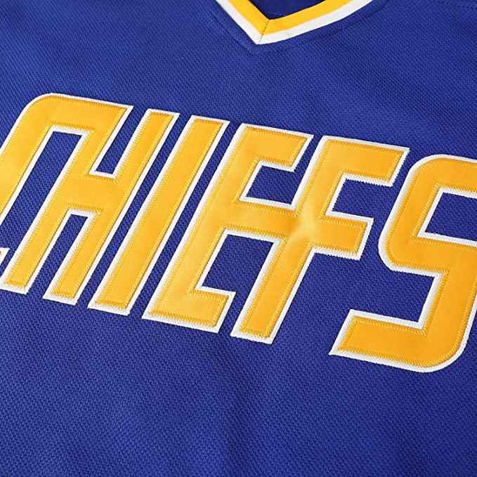 Custom Charlestown Chiefs Hanson Brothers Hockey Jersey