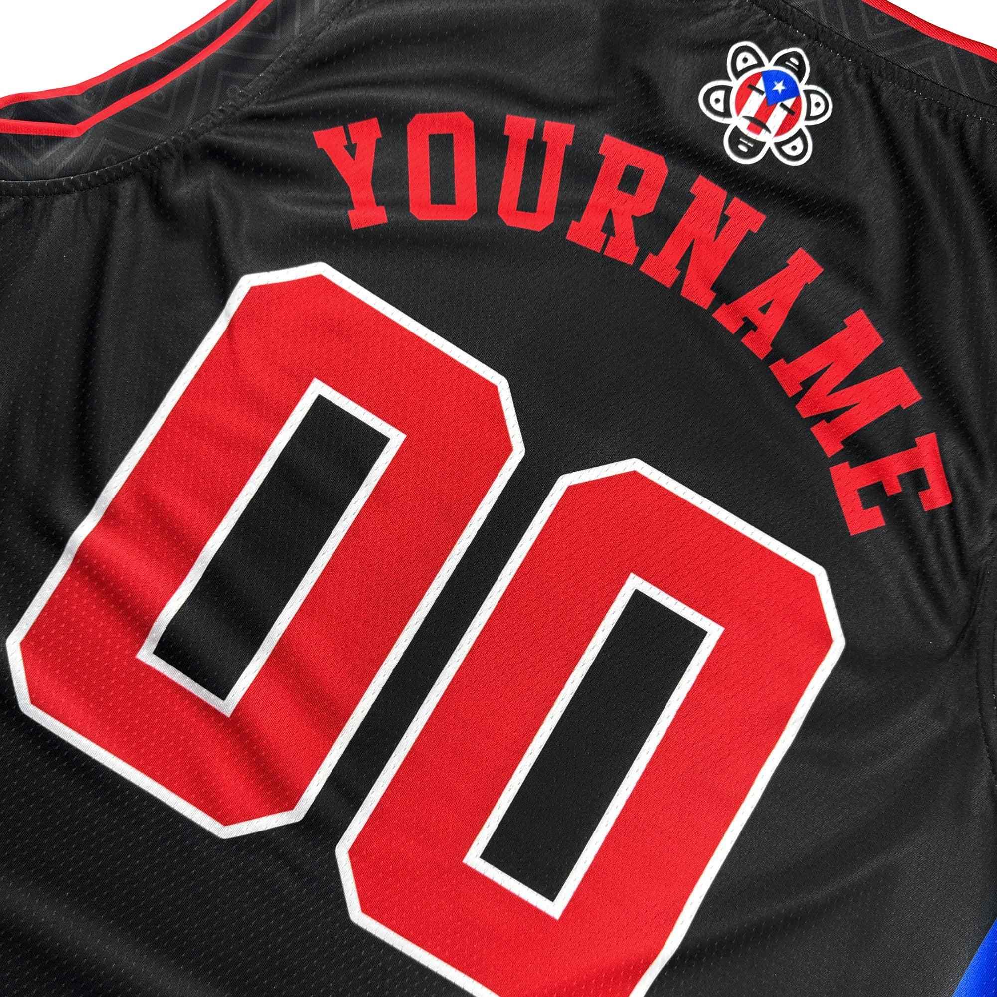 Custom Puerto Rico Heritage Custom Basketball Jersey