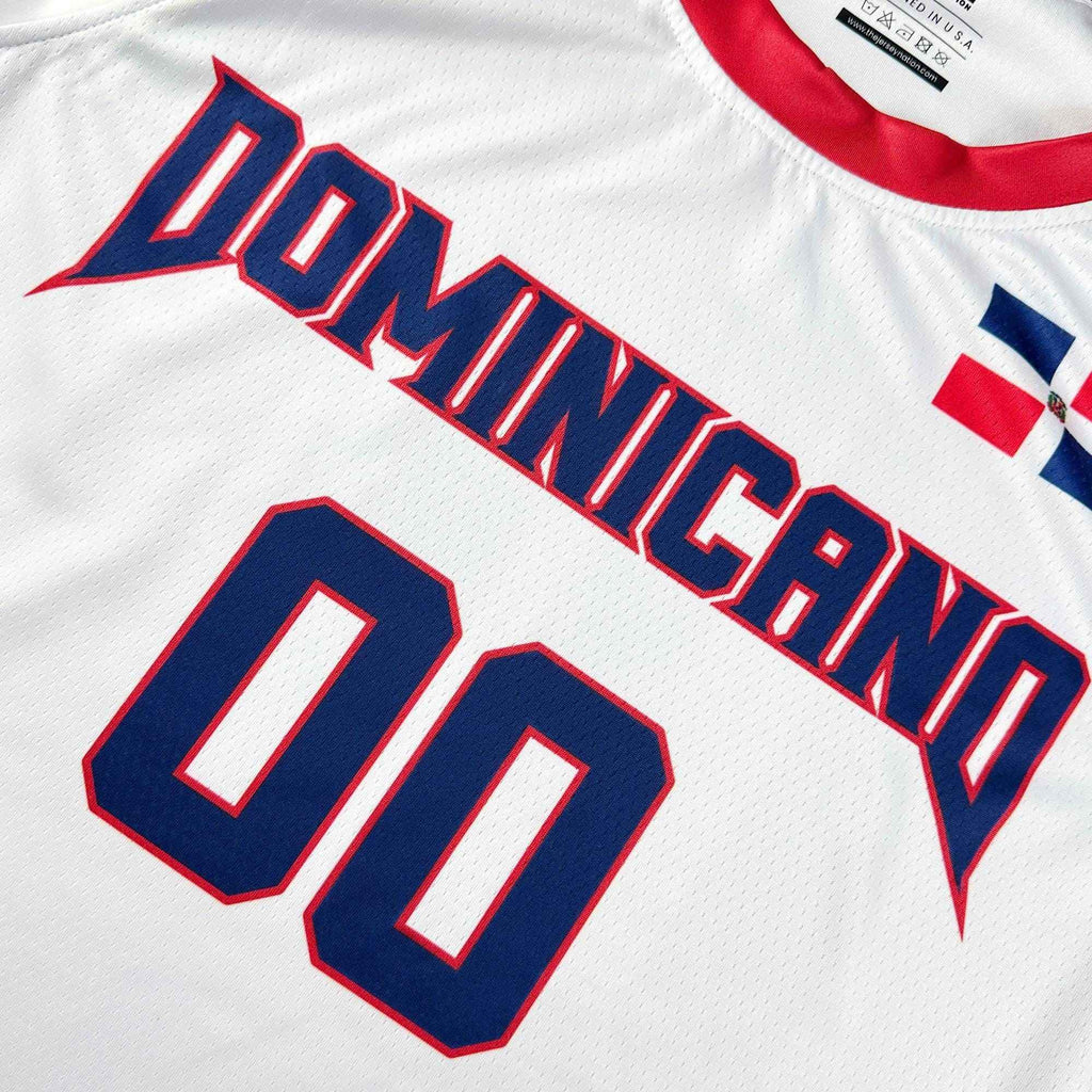 Custom Dominican Republic Heritage Custom Basketball Jersey
