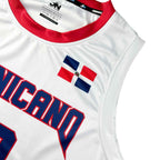 Custom Dominican Republic Heritage Custom Basketball Jersey