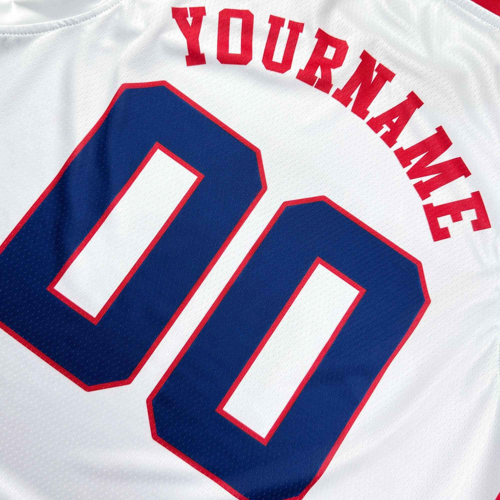 Custom Dominican Republic Heritage Custom Basketball Jersey