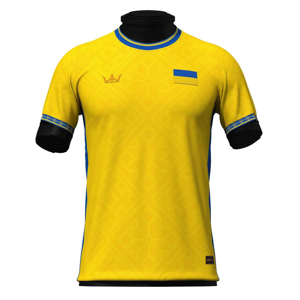 Custom Ukraine Heritage Custom Football Jersey