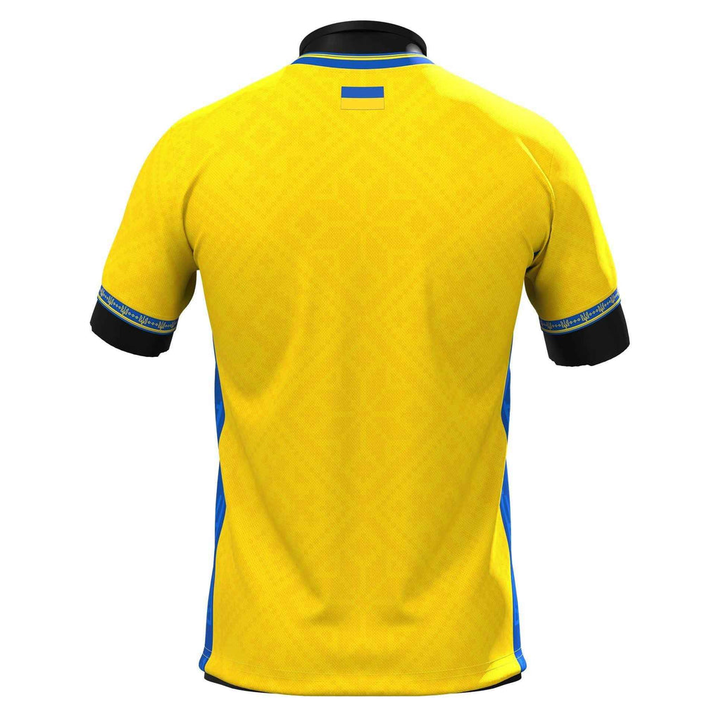 Custom Ukraine Heritage Custom Football Jersey