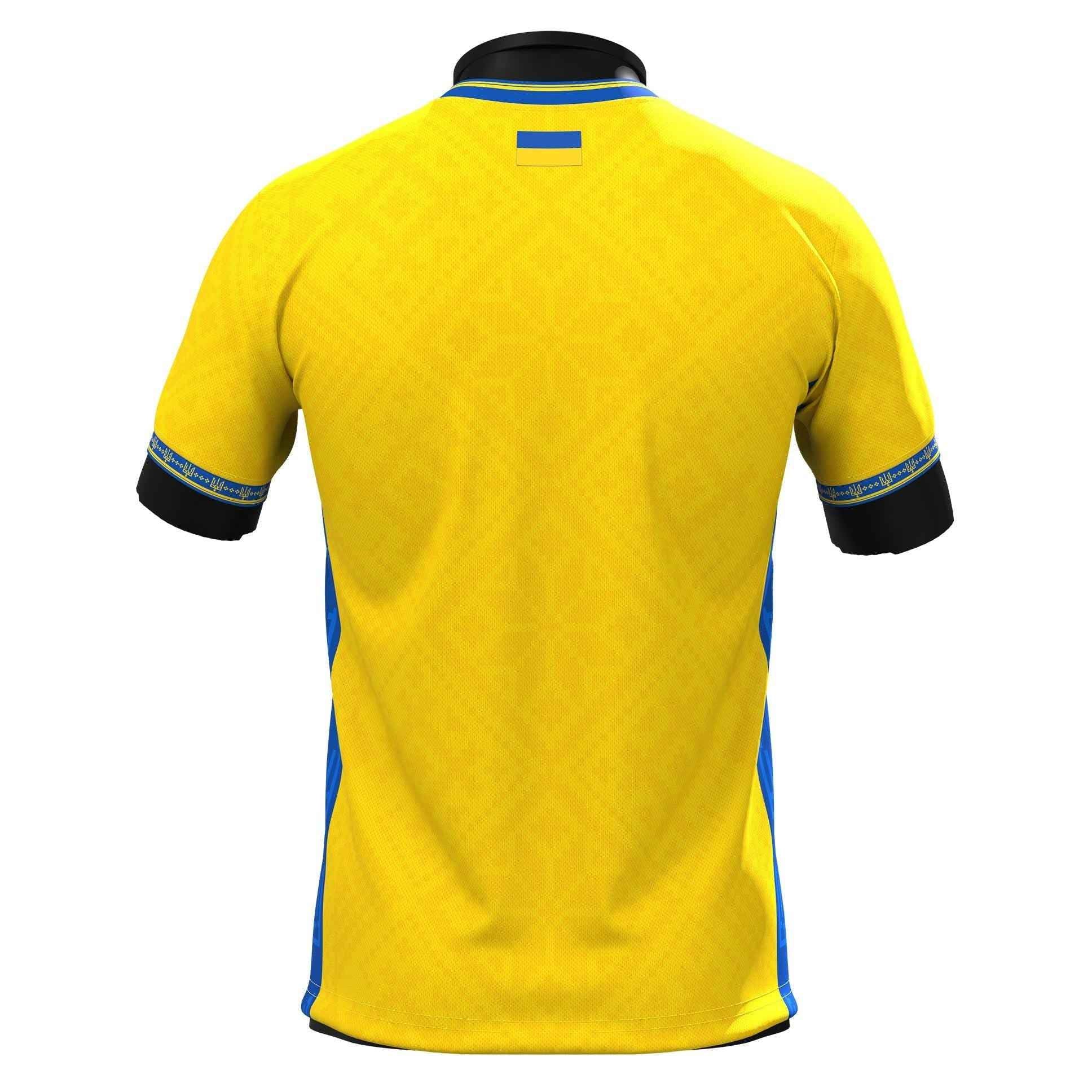 Custom Ukraine Heritage Custom Football Jersey