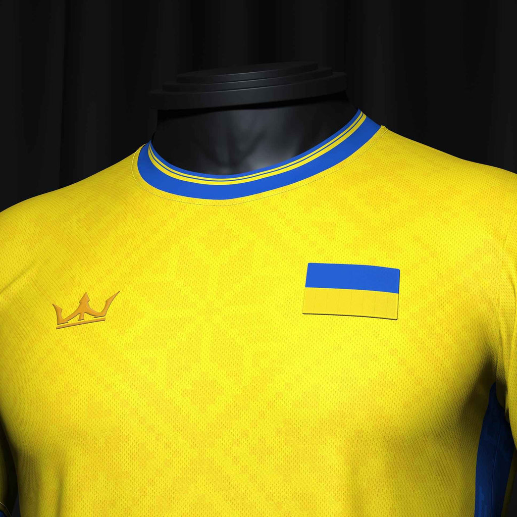 Custom Ukraine Heritage Custom Football Jersey
