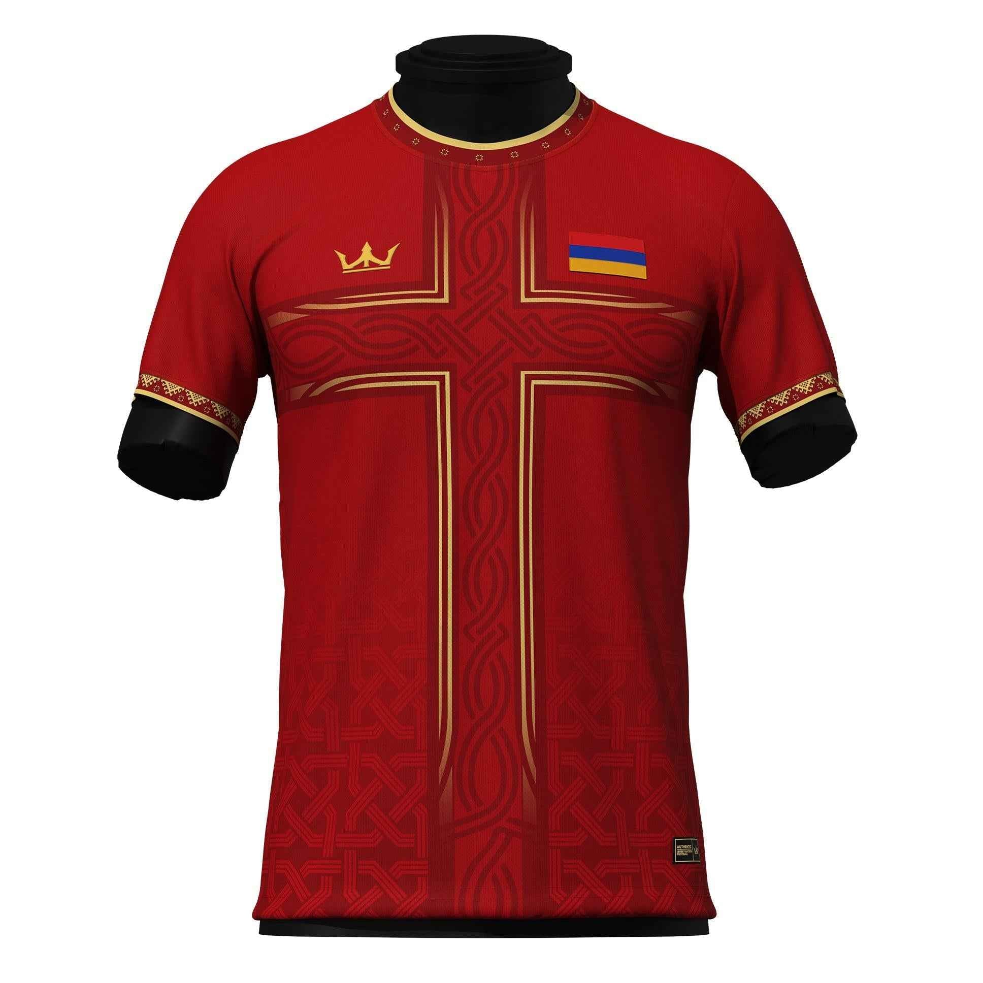 Custom Armenia Heritage Custom Football Jersey