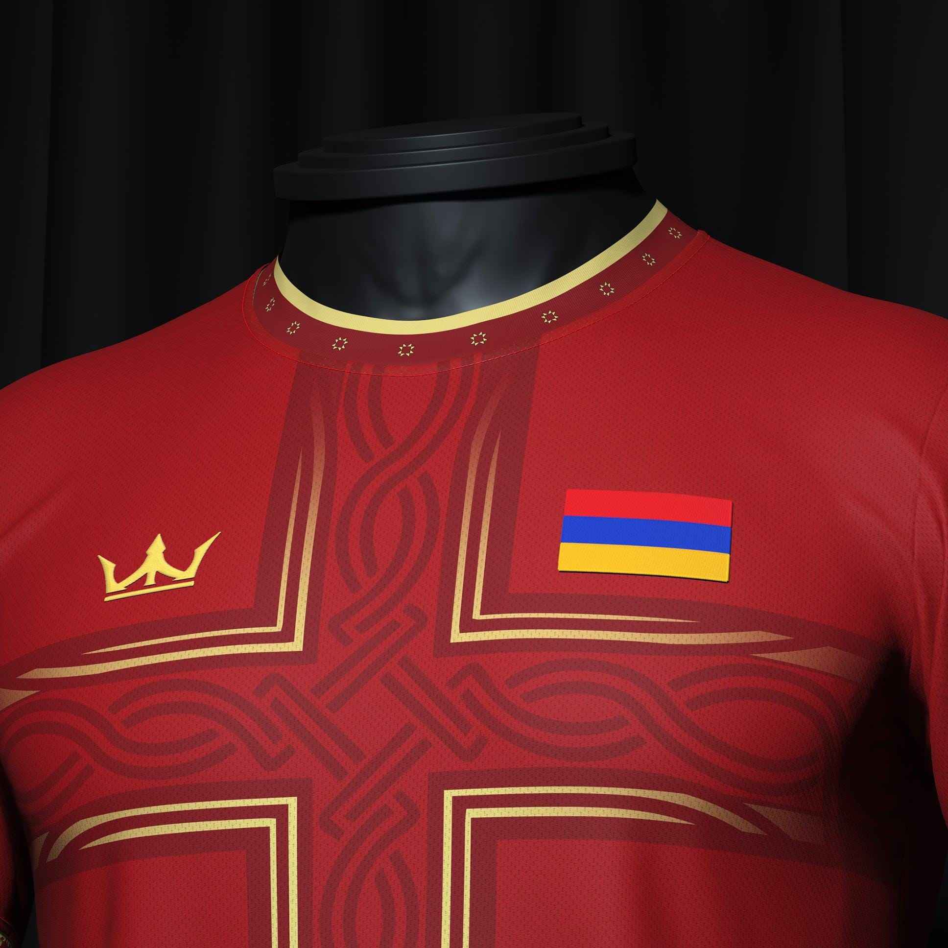 Custom Armenia Heritage Custom Football Jersey