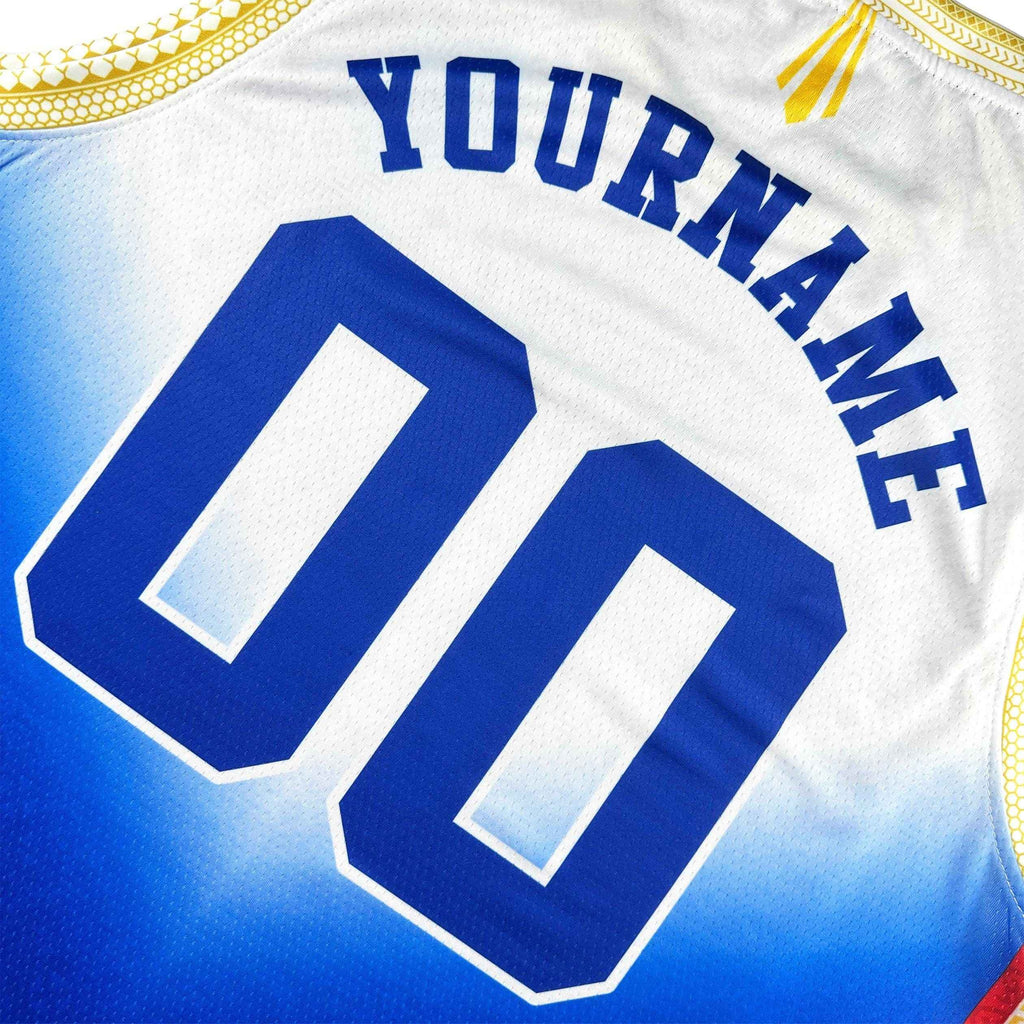 Custom Philippines 'Luzviminda' Custom Basketball Jersey