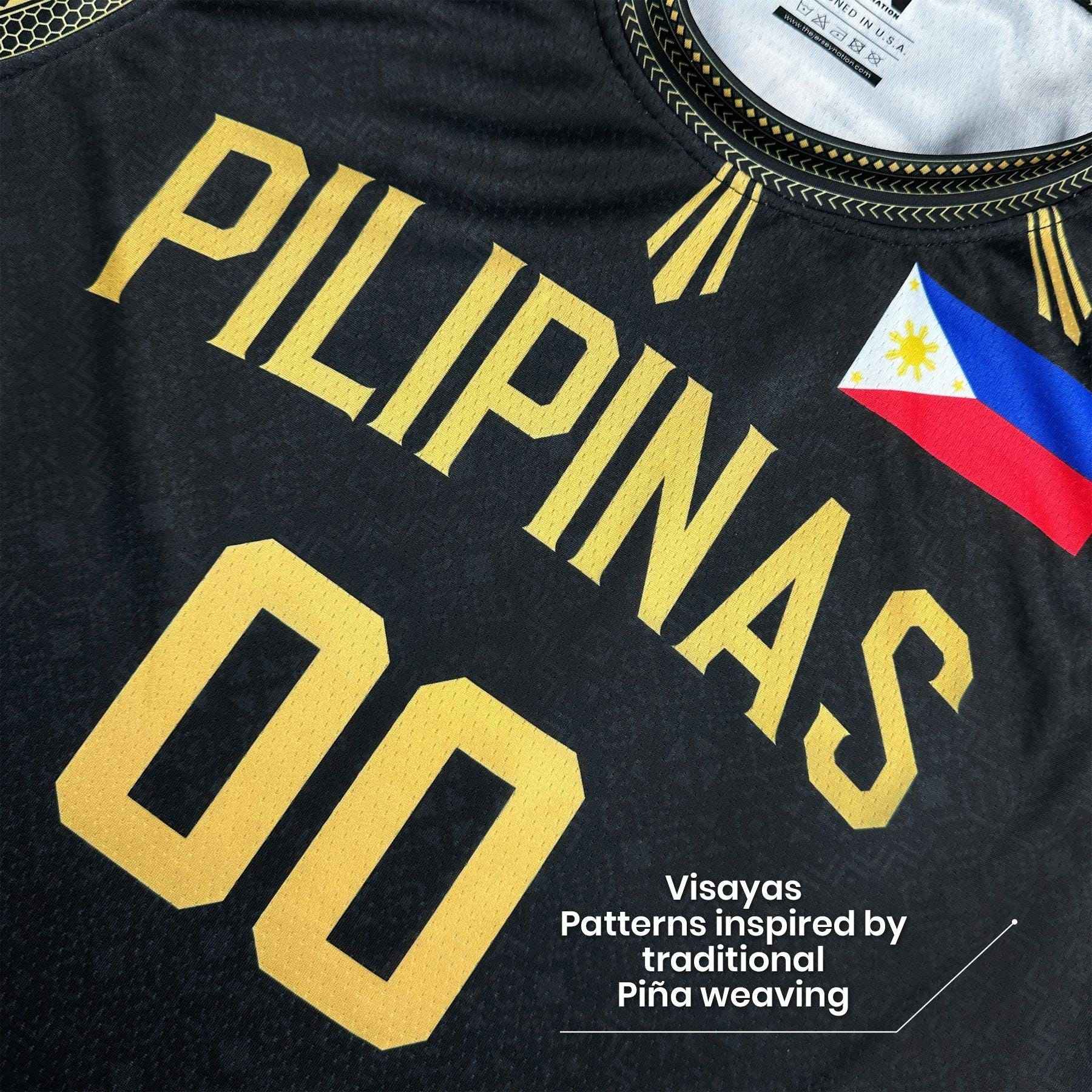 Custom Philippines 'Luzviminda' Custom Basketball Jersey