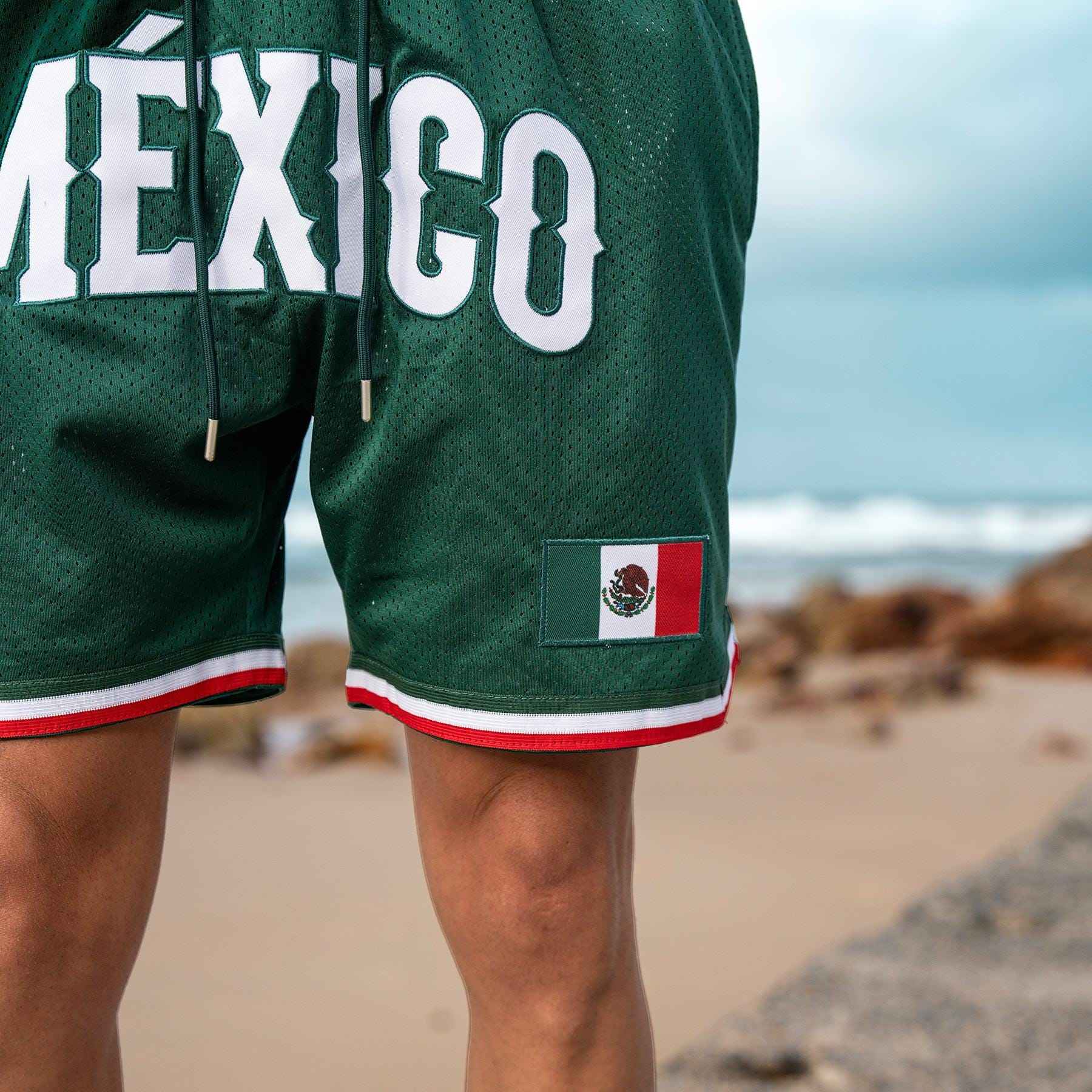 Custom Mexico Heritage Basketball Shorts