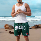 Custom Mexico Heritage Basketball Shorts