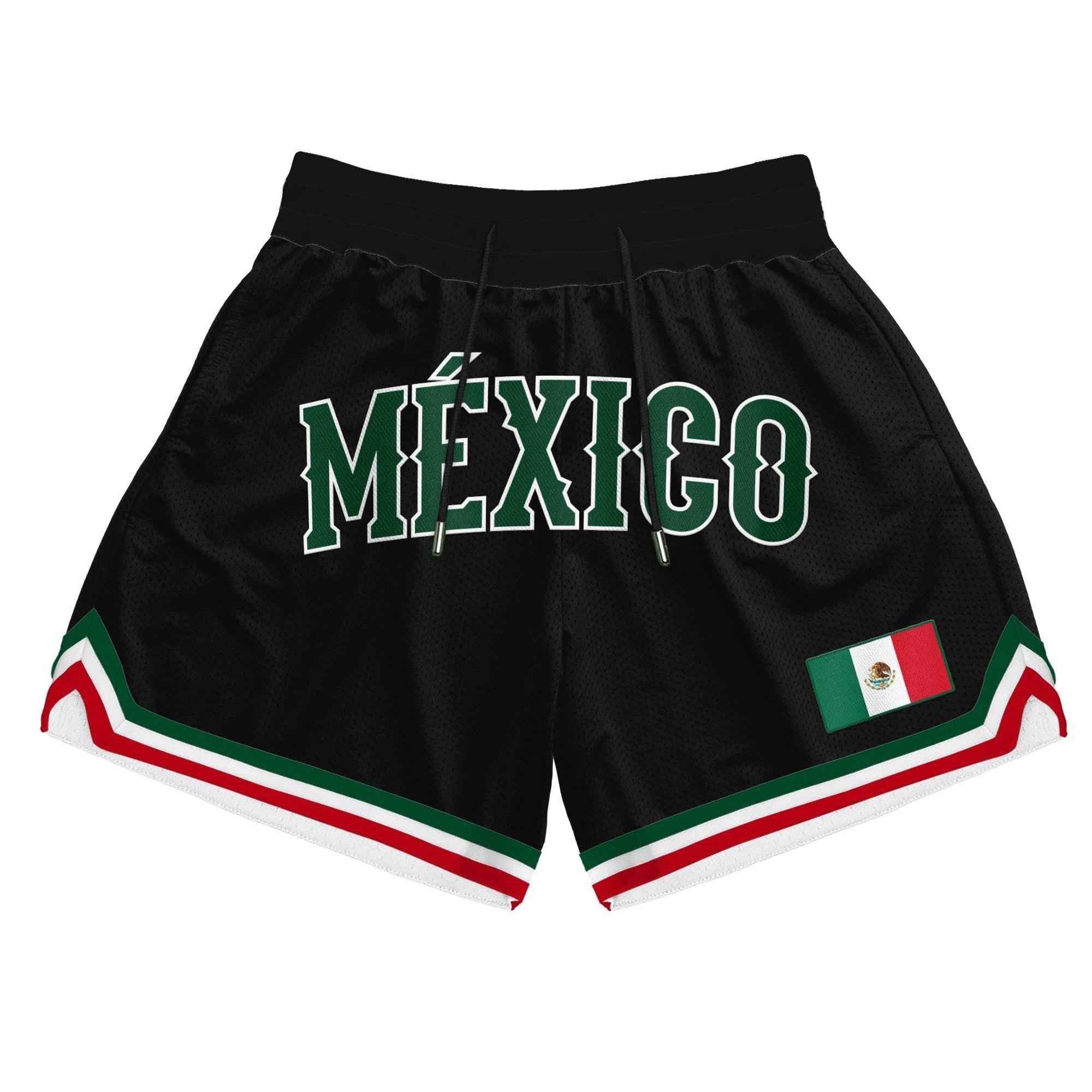 Custom Mexico Heritage Basketball Shorts