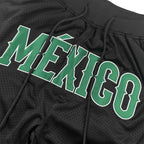 Custom Mexico Heritage Basketball Shorts