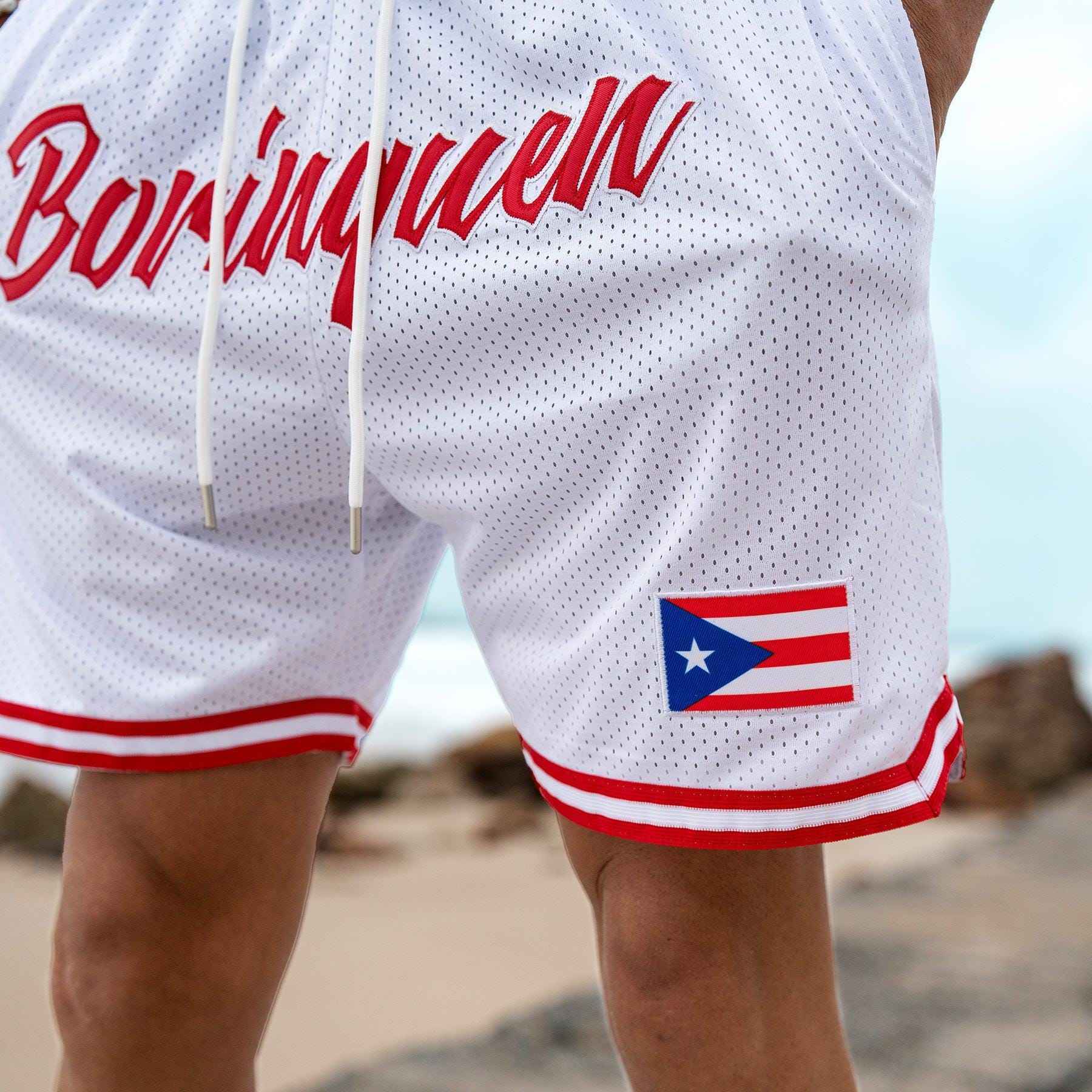 Custom Puerto Rico 'Borinquen' Heritage Basketball Shorts
