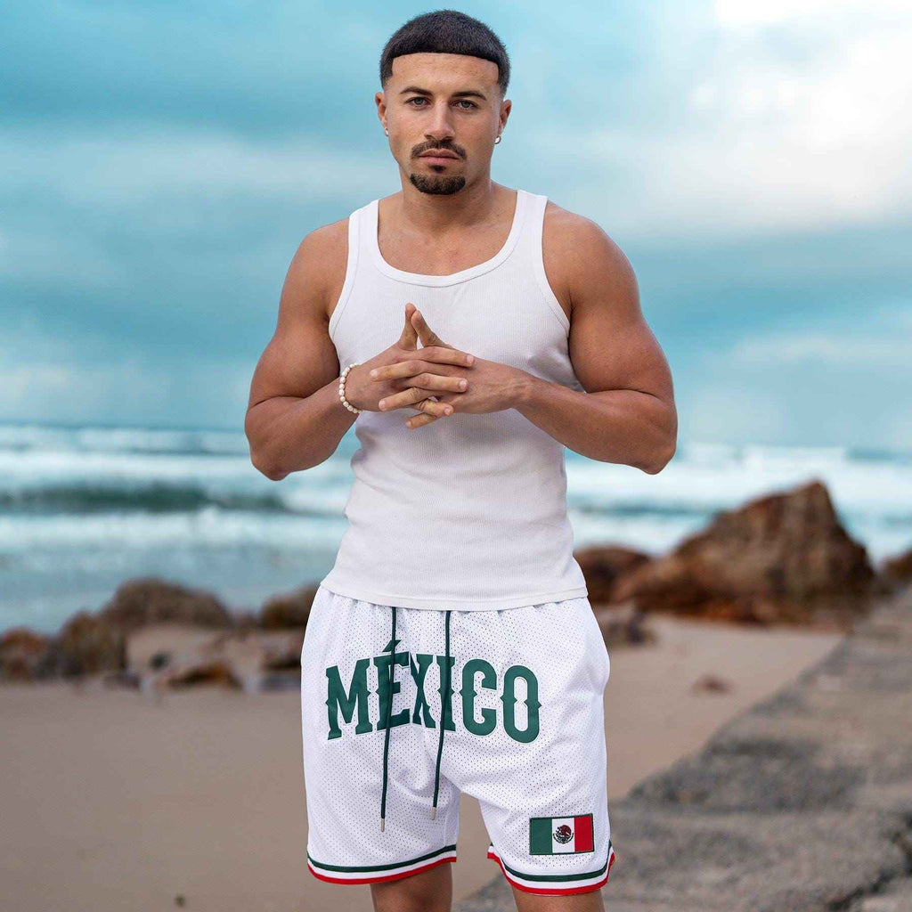 Custom Mexico Heritage Basketball Shorts