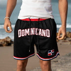 Custom Dominican Republic Heritage Basketball Shorts