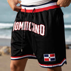 Custom Dominican Republic Heritage Basketball Shorts