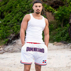 Custom Dominican Republic Heritage Basketball Shorts