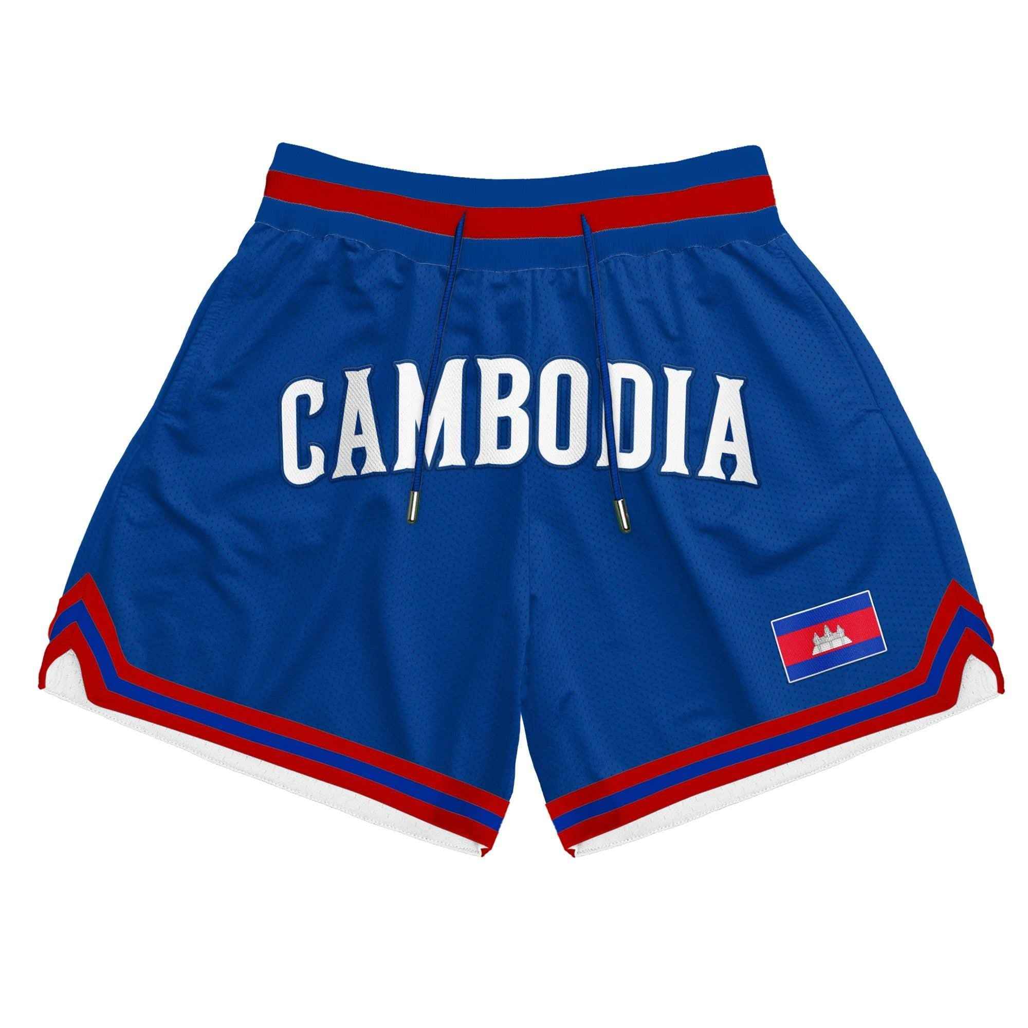 Custom Cambodia Heritage Basketball Shorts