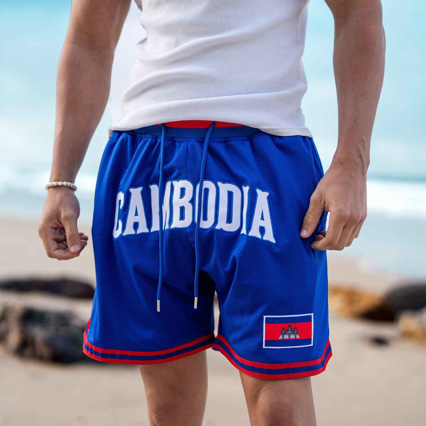 Custom Cambodia Heritage Basketball Shorts