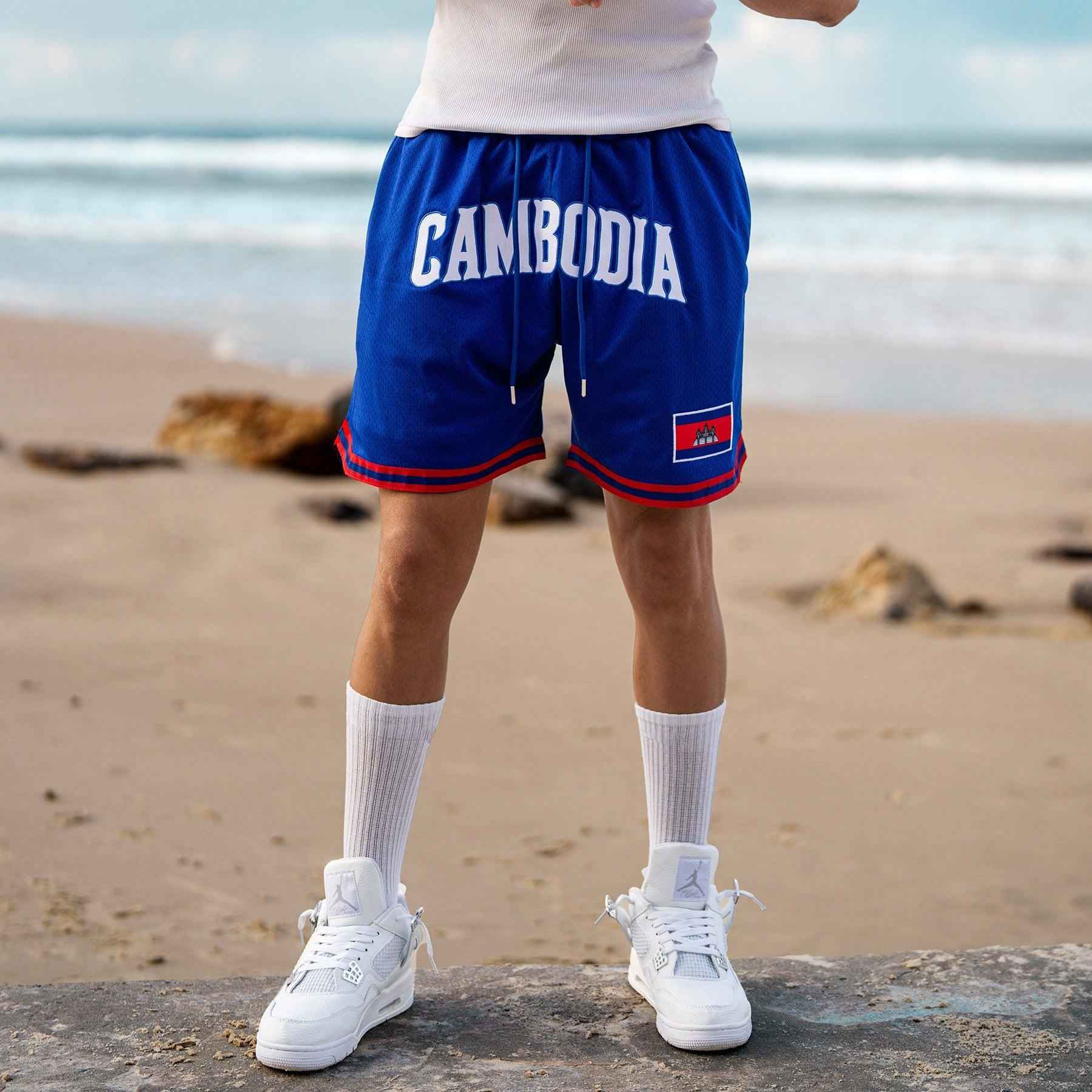 Custom Cambodia Heritage Basketball Shorts