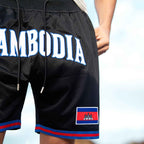 Custom Cambodia Heritage Basketball Shorts