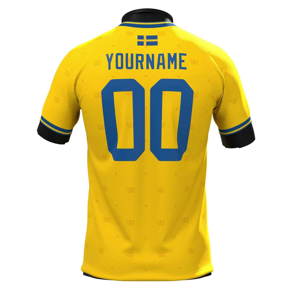 Custom Sweden Heritage Custom Football Jersey