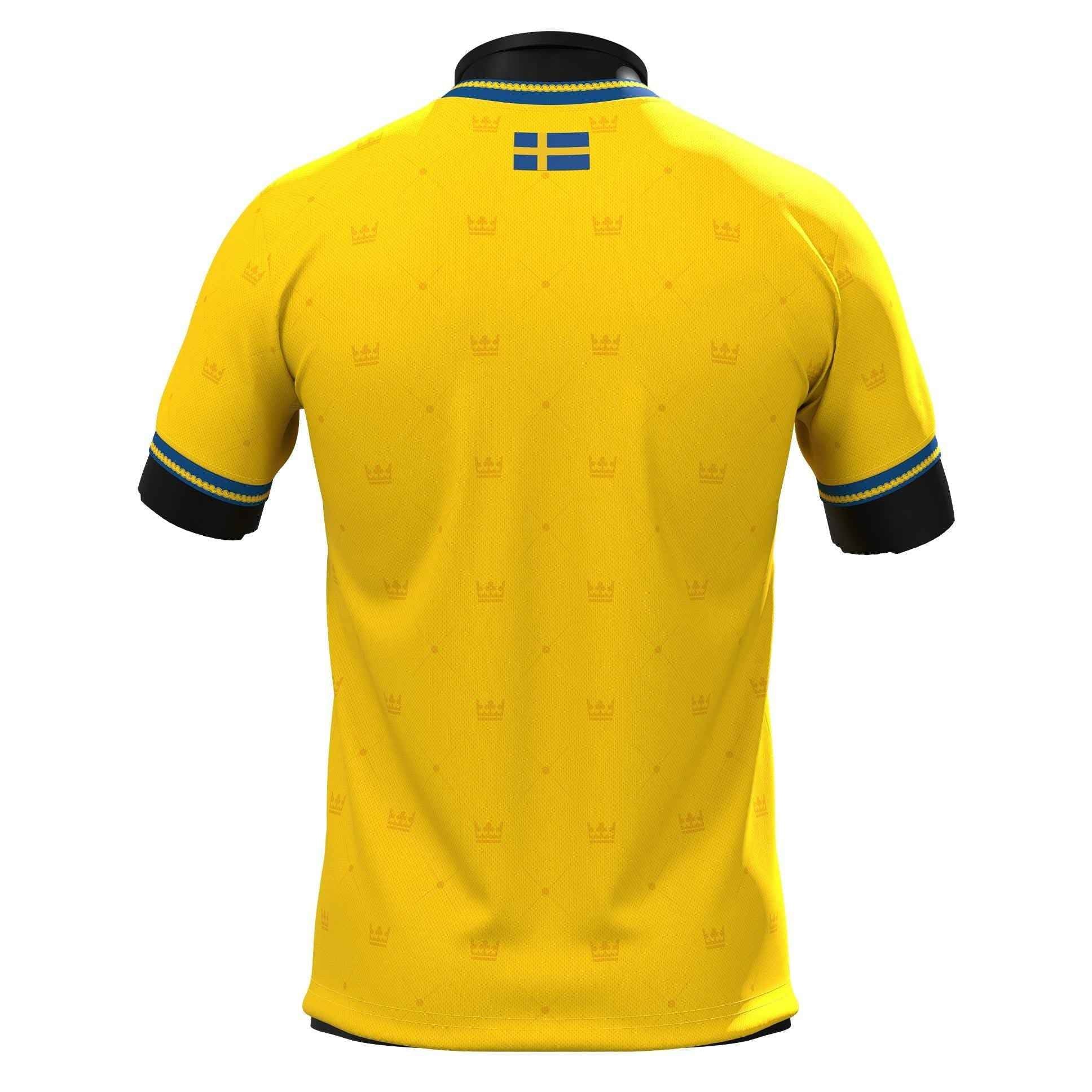 Custom Sweden Heritage Custom Football Jersey
