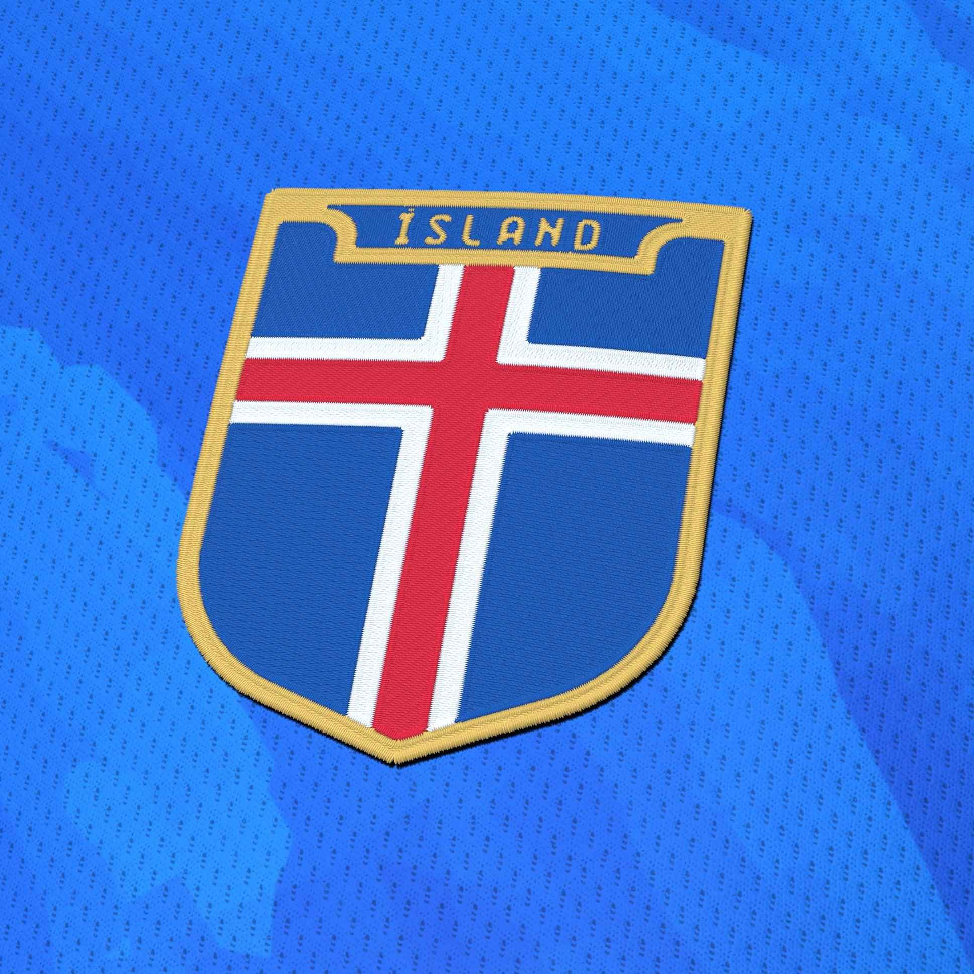 Custom Iceland Heritage Custom Football Jersey