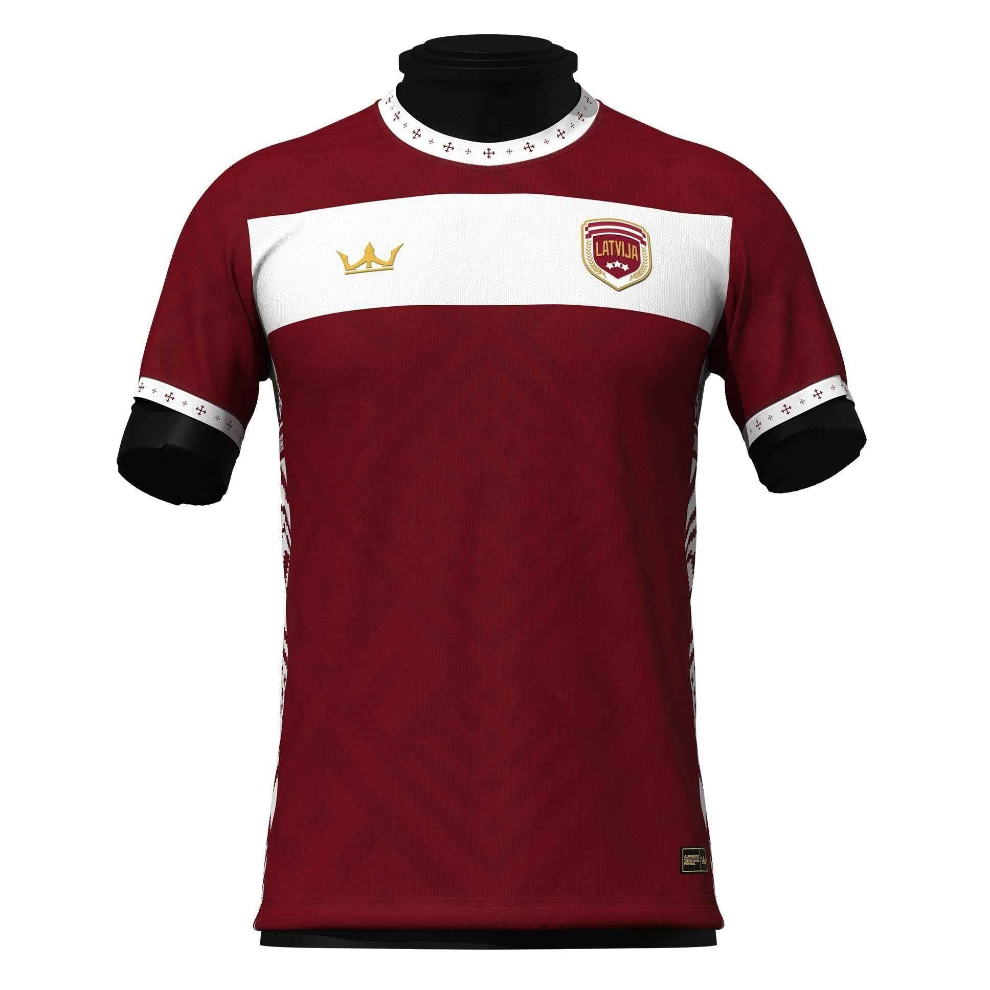 Custom Latvia Heritage Custom Football Jersey