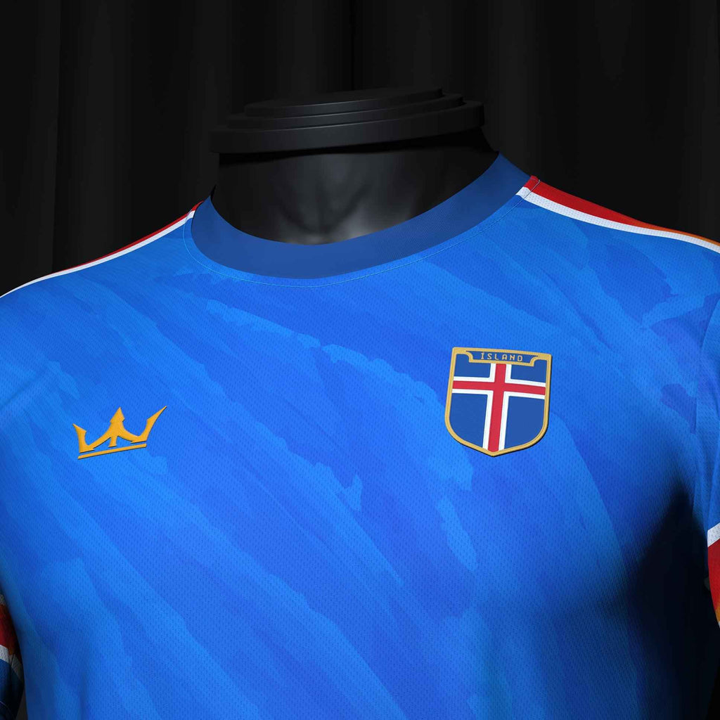Custom Iceland Heritage Custom Football Jersey