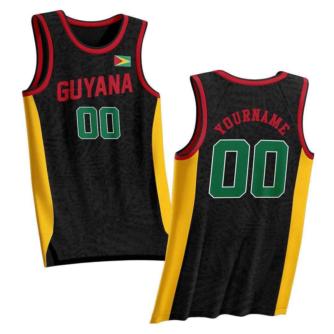 Custom Guyana Heritage Custom Basketball Jersey