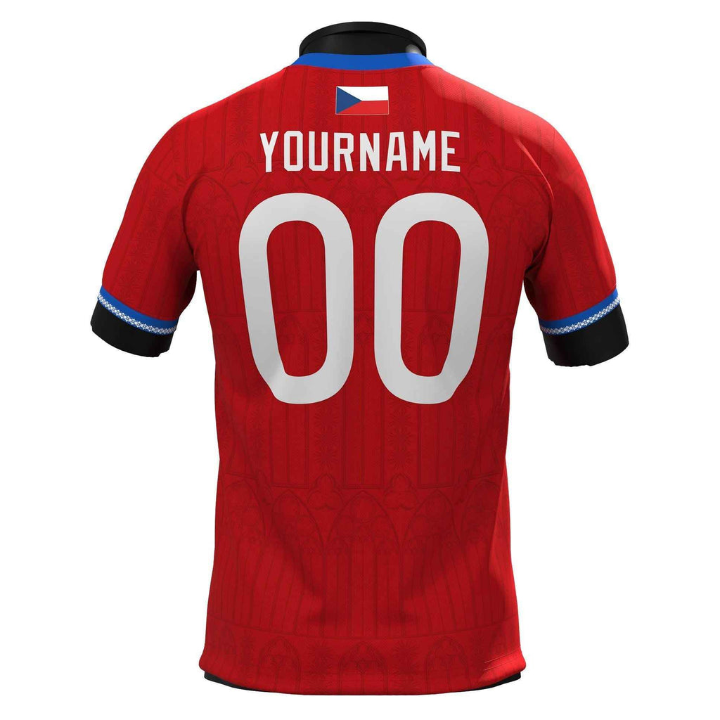 Custom Czech Republic Heritage Custom Football Jersey