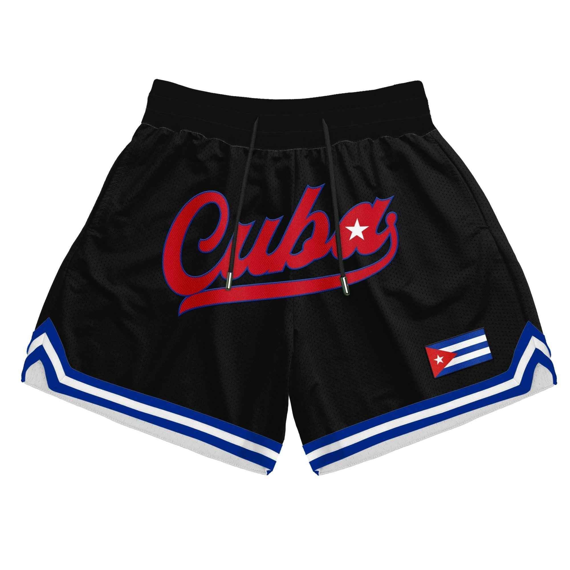Custom Cuba Heritage Basketball Shorts