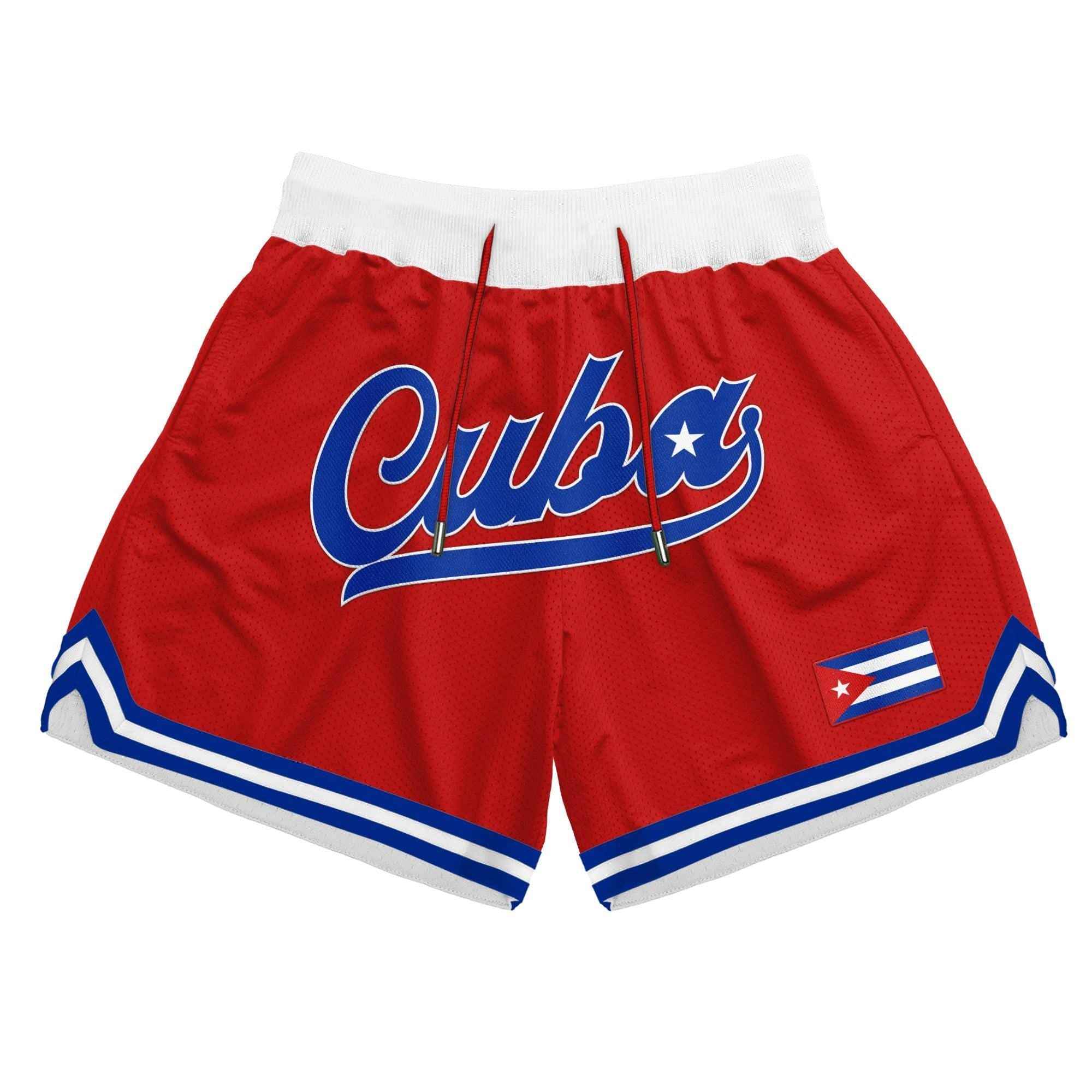Custom Cuba Heritage Basketball Shorts