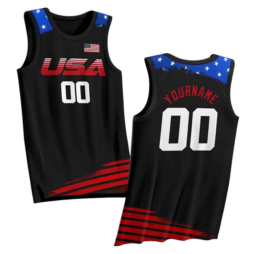 Custom USA Heritage Custom Basketball Jersey