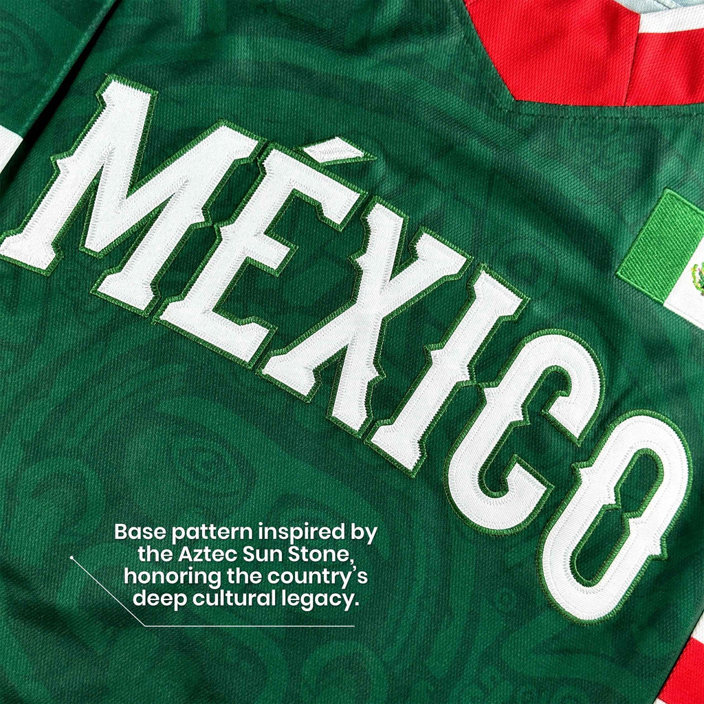 Custom Mexico Heritage Custom Hockey Jersey