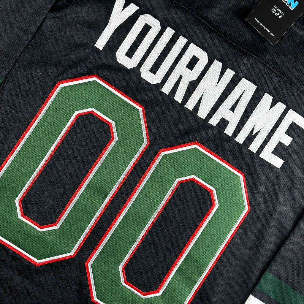 Custom Mexico Heritage Custom Hockey Jersey
