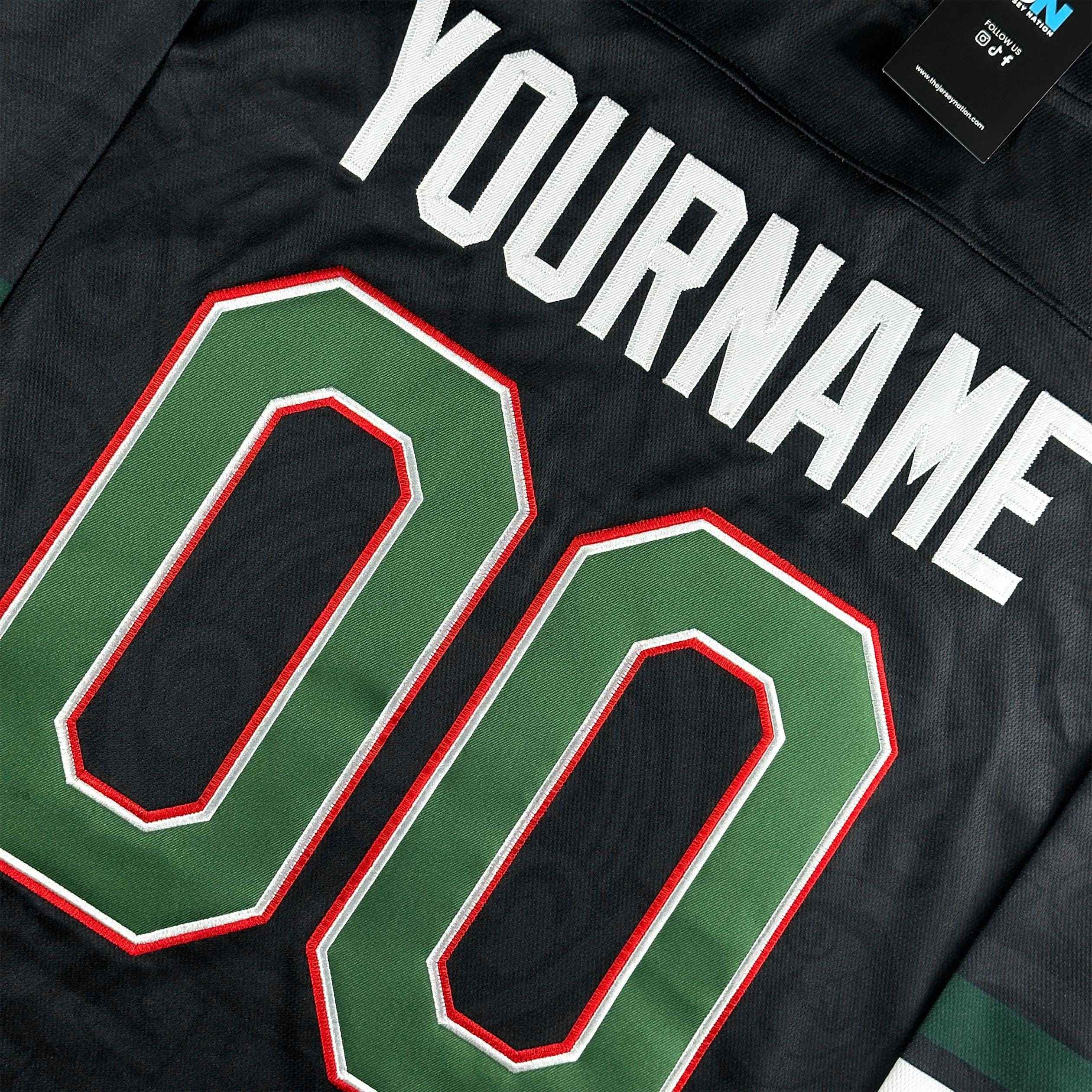 Custom Mexico Heritage Custom Hockey Jersey
