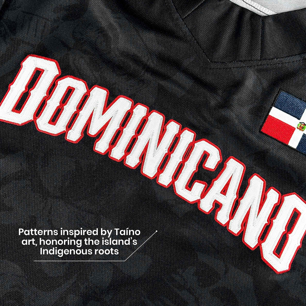 Custom Dominican Republic Heritage Custom Hockey Jersey