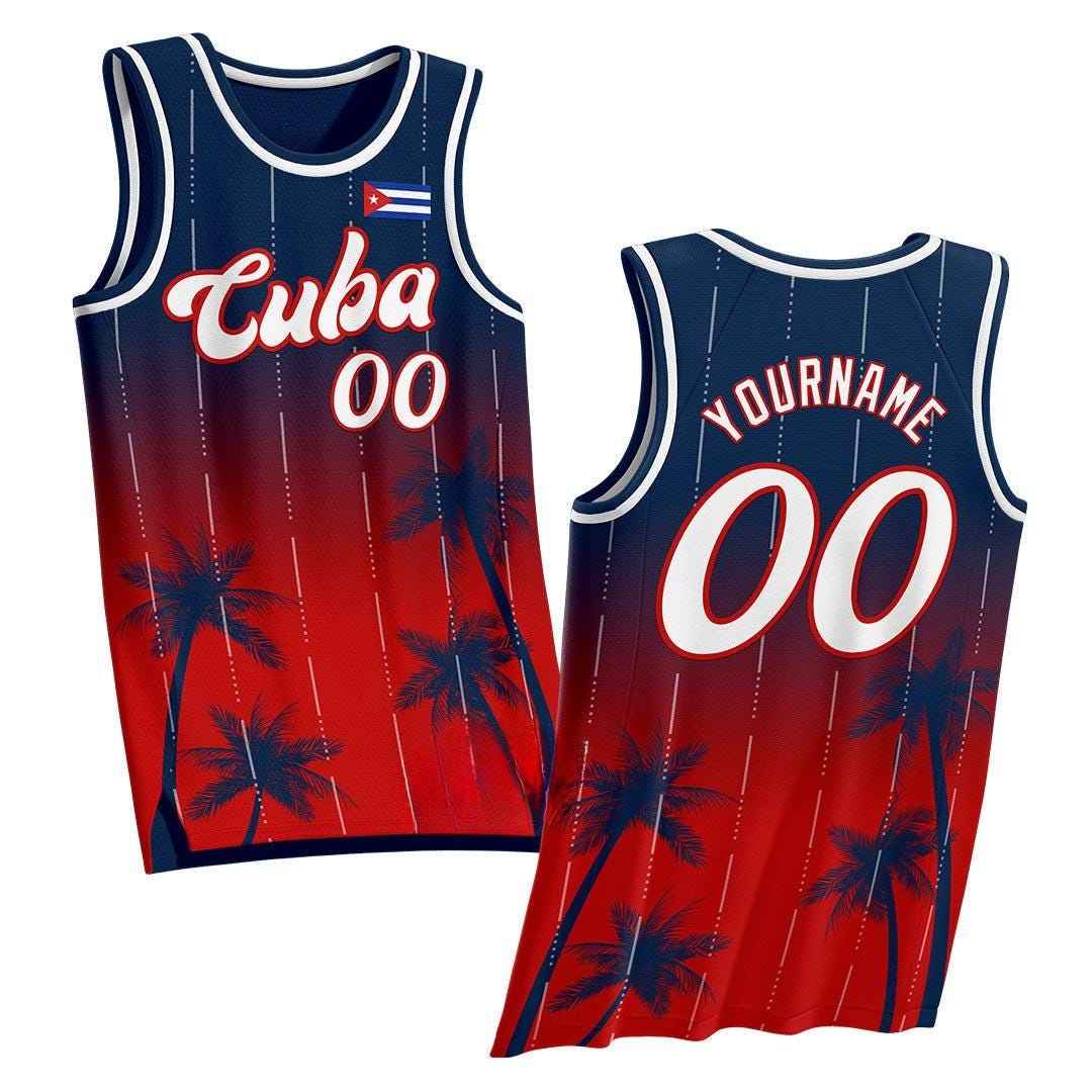 Custom Cuba Heritage Custom Basketball Jersey