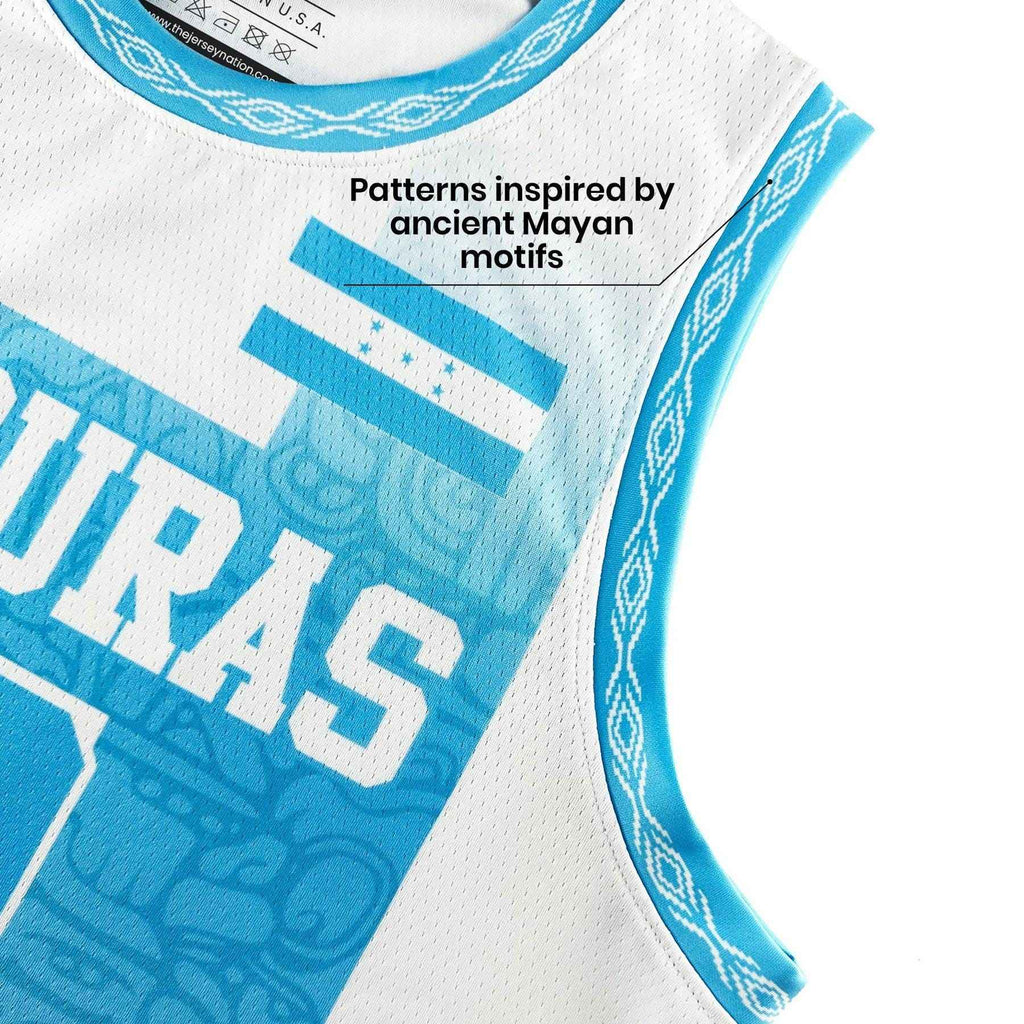 Custom Honduras Heritage Custom Basketball Jersey