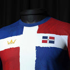 Custom Dominican Republic Heritage Custom Football Jersey