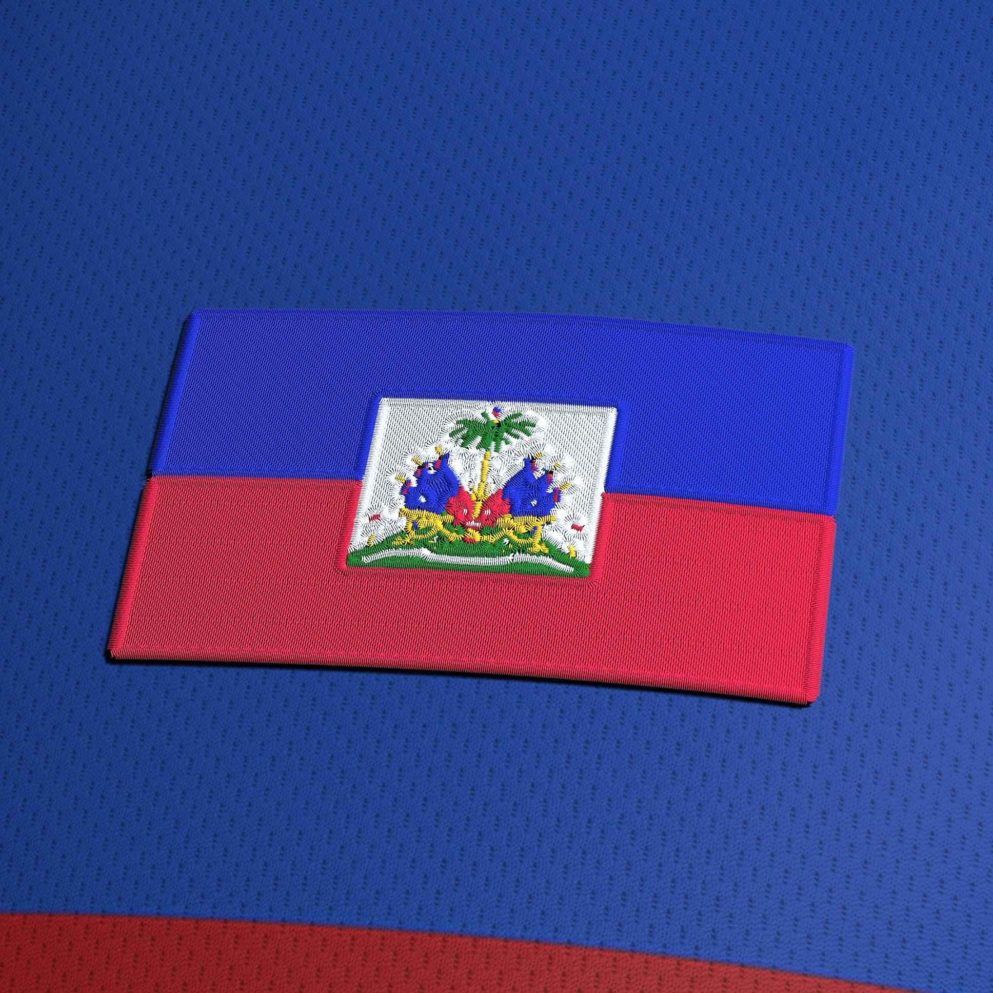 Custom Haiti Custom Heritage Football Jersey