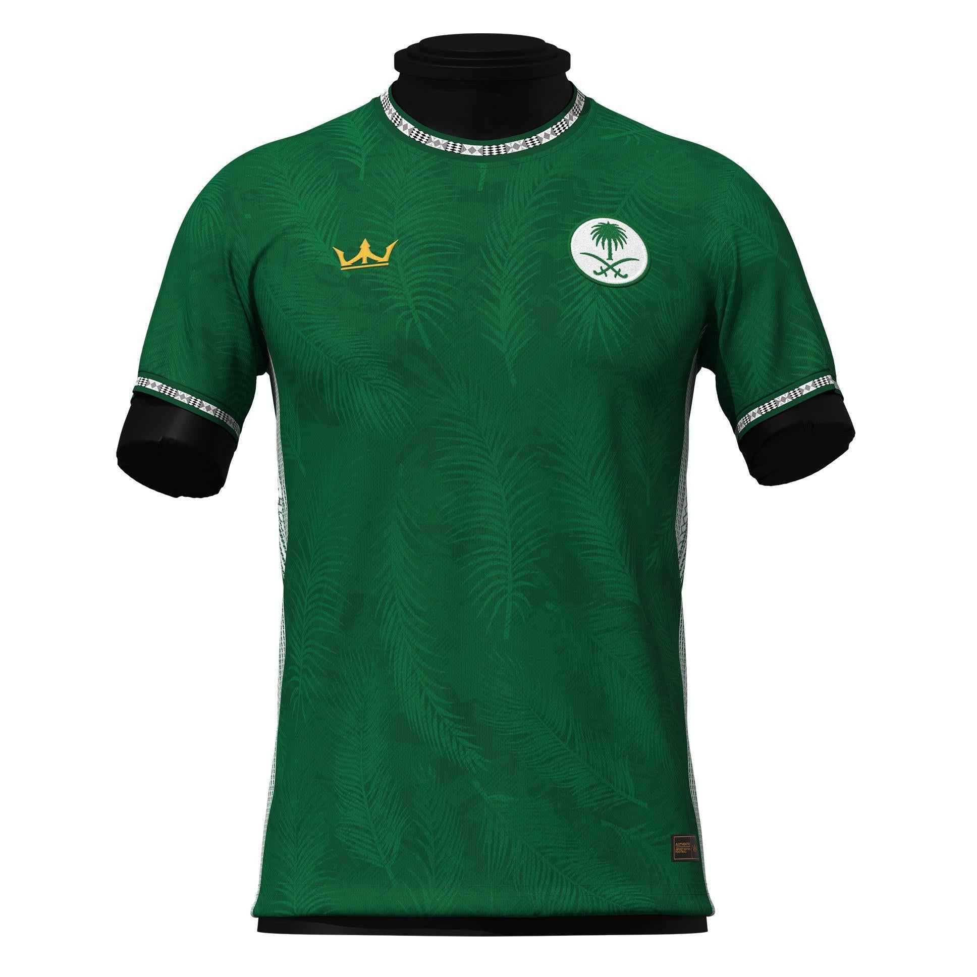 Custom Saudi Arabia Heritage Custom Football Jersey