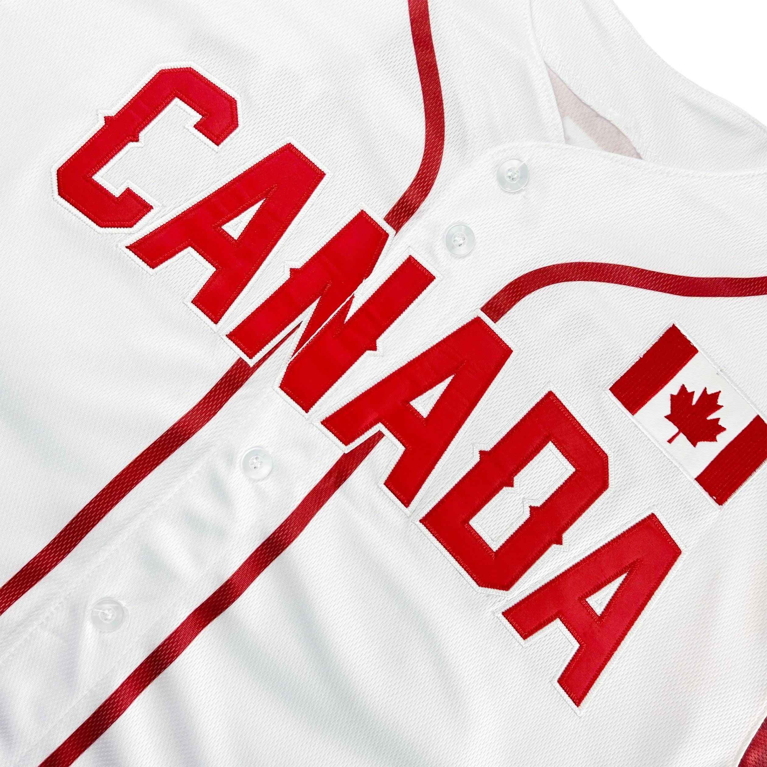 Custom Canada Heritage Custom Baseball Jersey