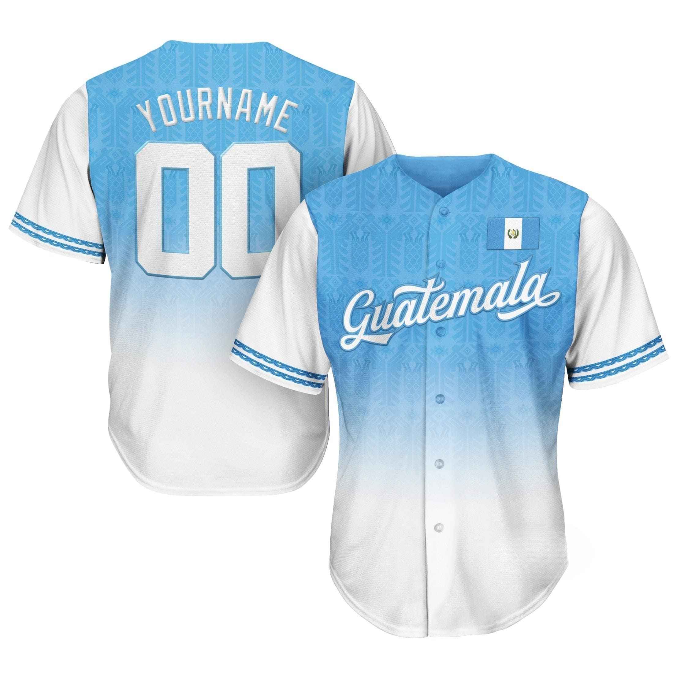 Custom Guatemala Heritage Custom Baseball Jersey