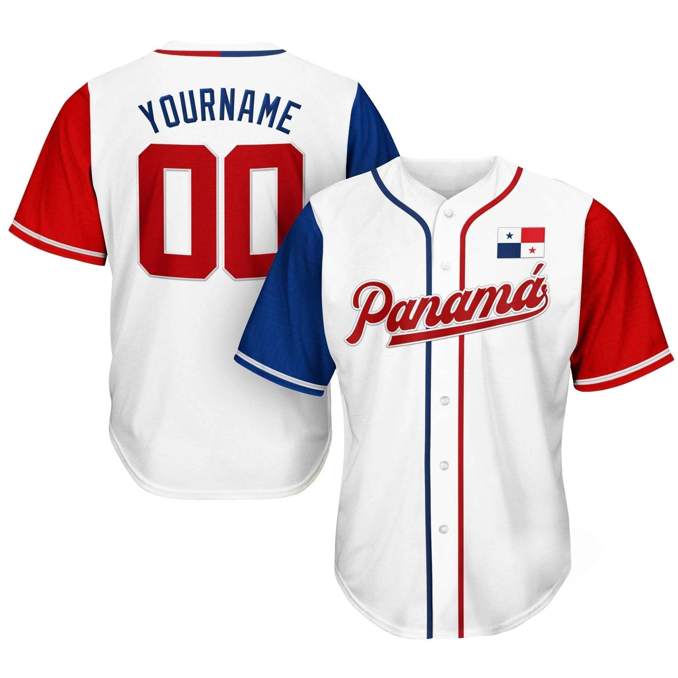 Custom Panama Heritage Custom Baseball Jersey