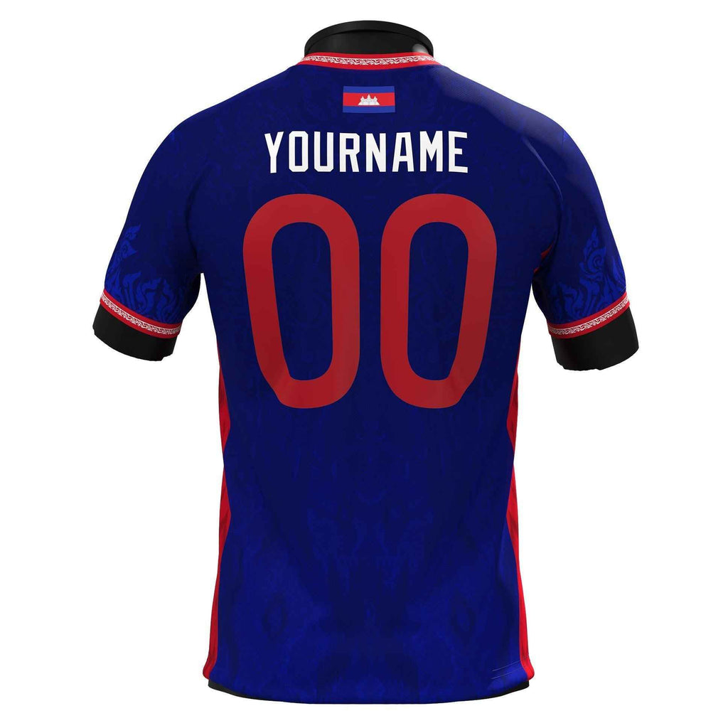 Custom Cambodia Heritage Custom Football Jersey