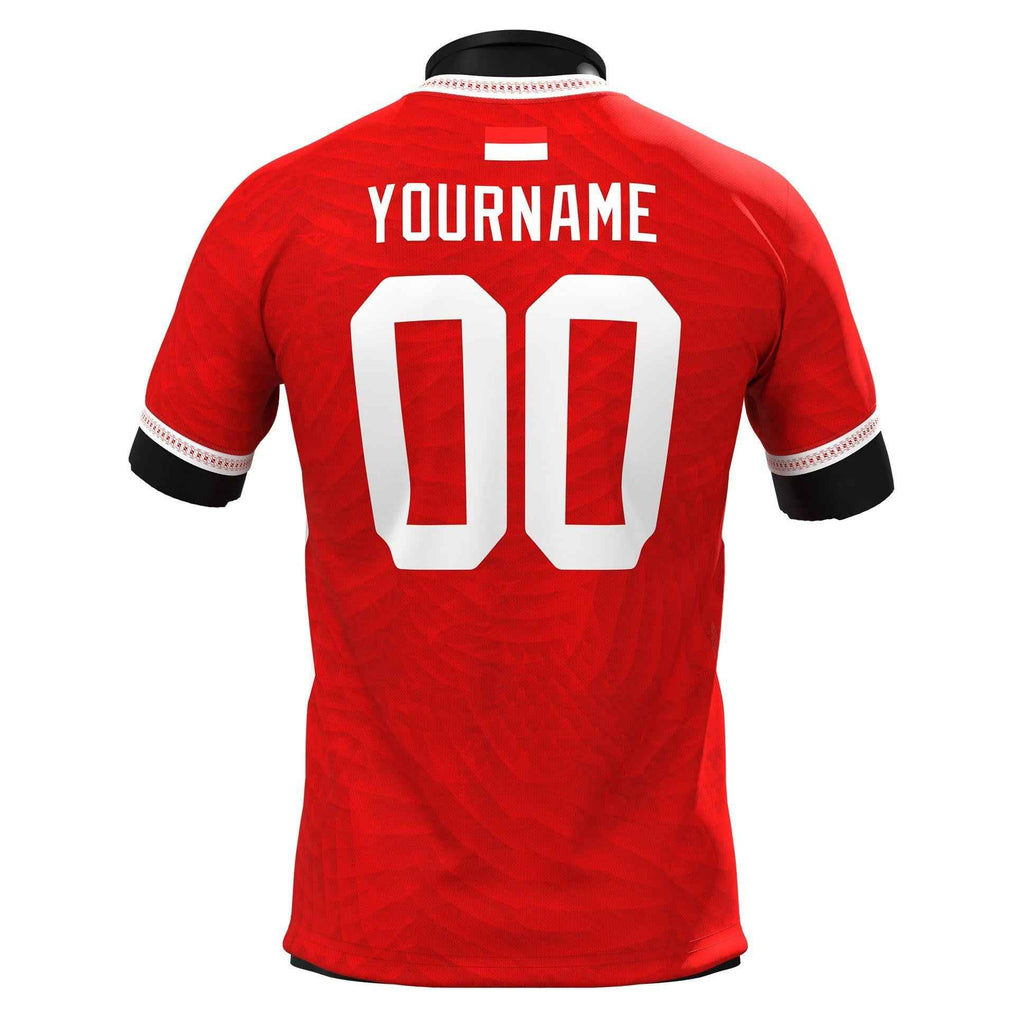 Custom Indonesia Heritage Custom Football Jersey